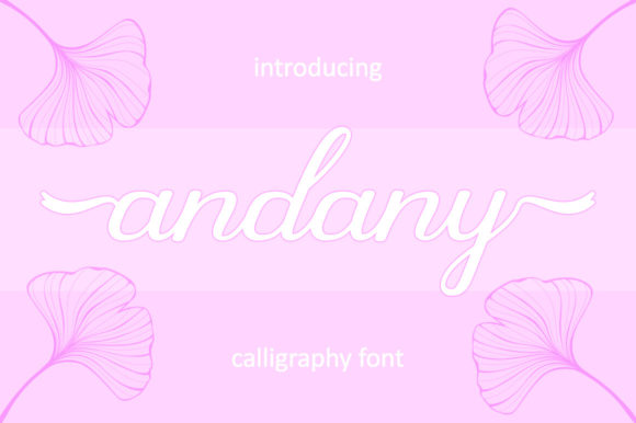 Andany: A Professional Script Font for Business
