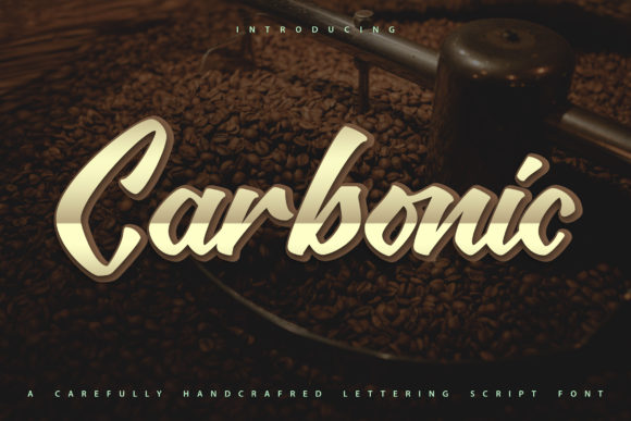 Carbonic: A Handwritten Font for Editorial Elegance