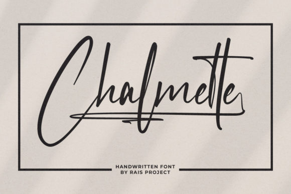 Chalmette: A Stylish Script Font for Web Design