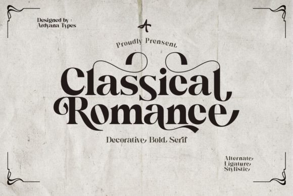 Classical Romance Font Review