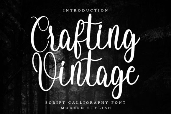 Crafting Vintage Font for Business