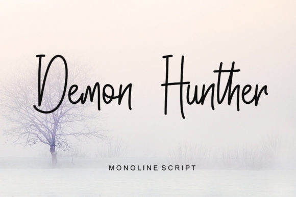 Demon Hunther: A Font That Elevates Your Brand