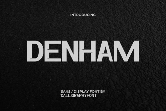 Denham Font: Bold & Versatile