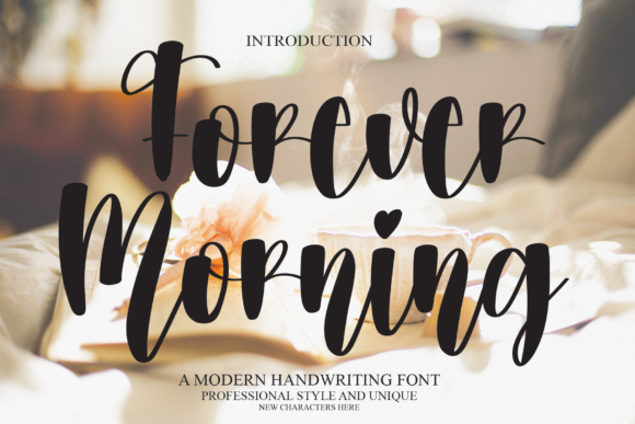 Forever Morning: A Chic Handwritten Font
