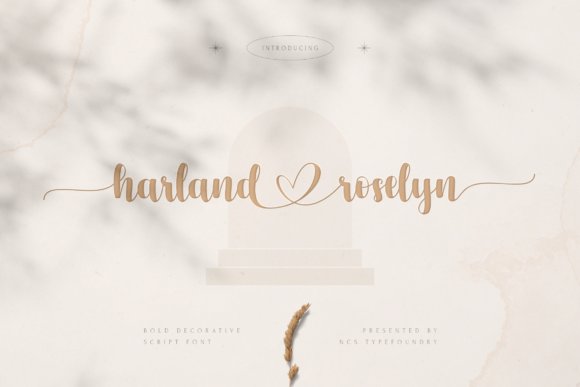 Harland Roselyn: A Luxurious Script Font
