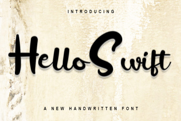 Hello Swift: A Stylish Font for Modern Marketing