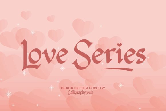 Love Series: A Bold Font for Creative Campaigns