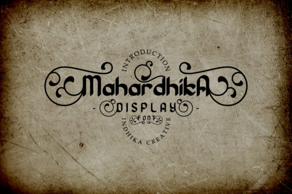 Mahardhika: A Decorative Font for Web Design