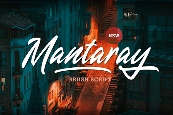 Mantaray: A Handwritten Font for Elegant Design