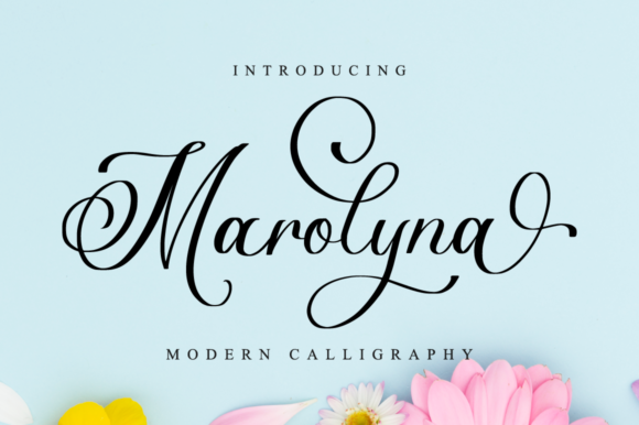 Marolyna: A Stylish Script Font for Modern Campaigns