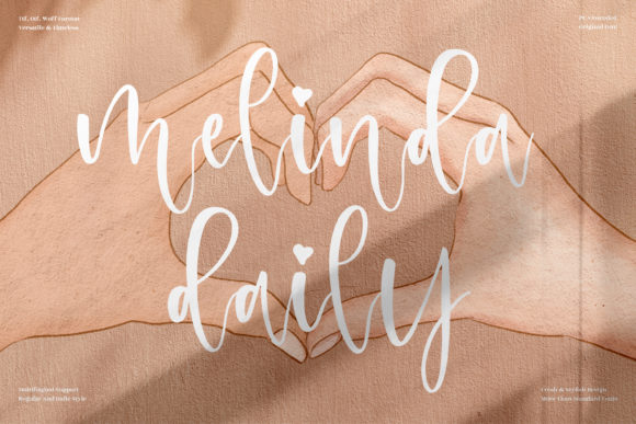 Melinda Daily Font for Web Design