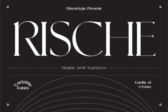 Rische: A Font for Elegant Business Design