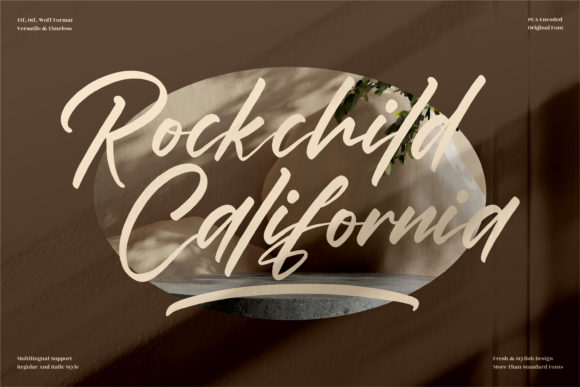Rockchild California Font Review