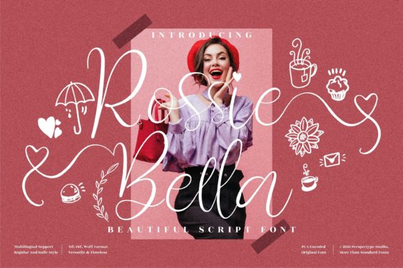 Rossie Bella: A Script Font for Real Projects