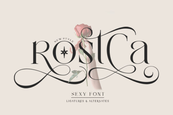 Rostca: A Luxurious Serif Font