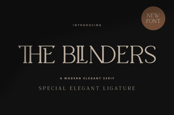 The Blinders Font