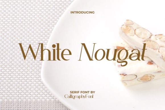 White Nougat: A Font for Business Style