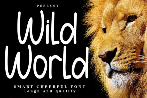Wild World: A Handwritten Font for Creative Projects